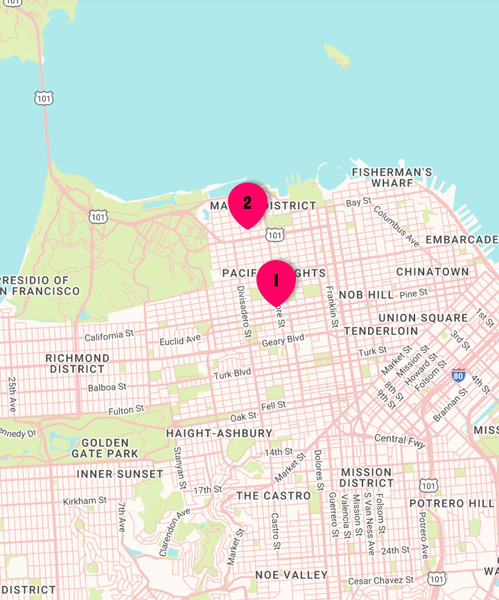 Benefit Store Map Image