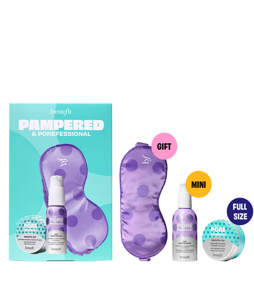 pampered and porefessional products