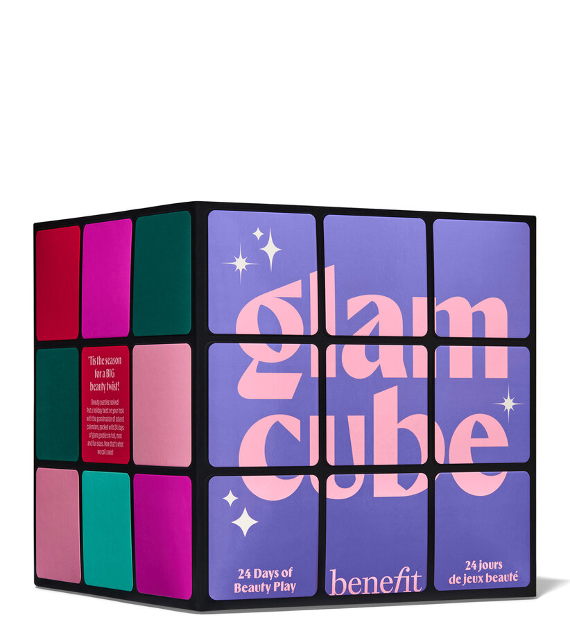 Glam Cube Advent Calendar packaging