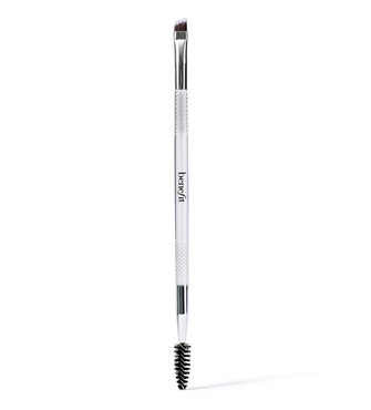 Dual-Ended Angled Eyebrow Brush