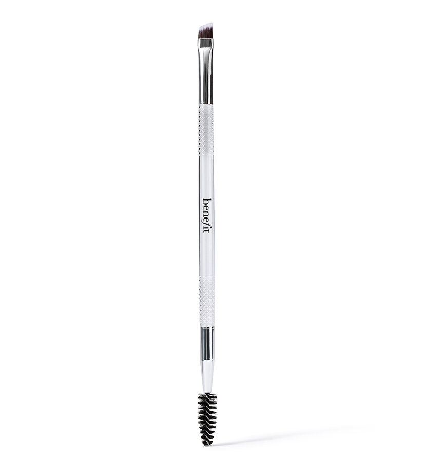 Dual-Ended Angled Eyebrow Brush