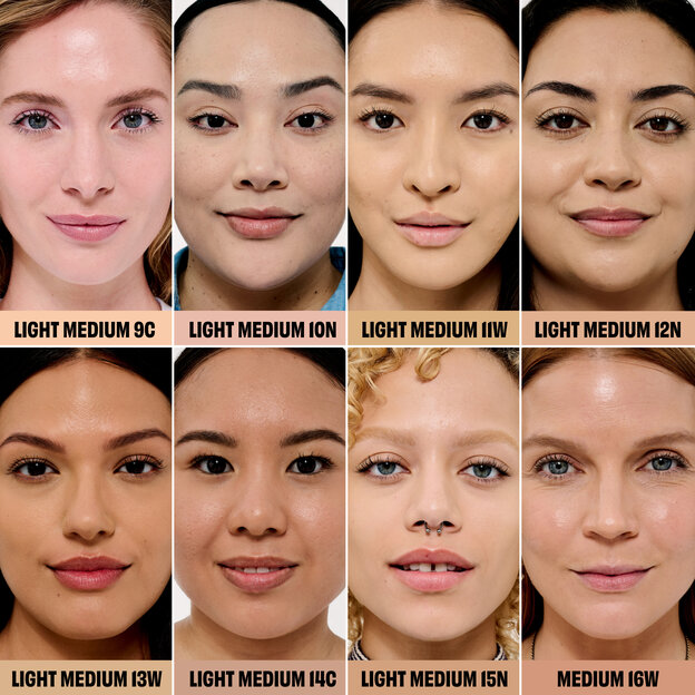 Shadefinder shades 9 to 16